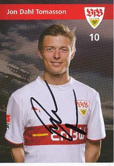 Jon Dahl Tomasson  2006/2007  VFB Stuttgart  Fußball Autogrammkarte original signiert 
