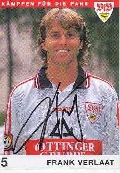 Frank Verlaat  1997/98   VFB Stuttgart  Fußball Autogrammkarte original signiert 