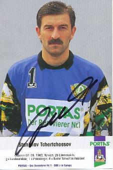 Stanislav Tchertchessov  Dynamo Dresden  Fußball Autogrammkarte original signiert 