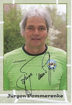 Jürgen Pommerenke  FC Magdeburg  Fußball Autogrammkarte original signiert 