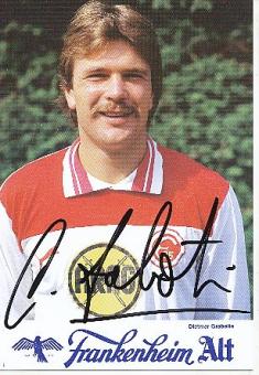 Dietmar Grabotin  Fortuna Düsseldorf  Fußball Autogrammkarte original signiert 
