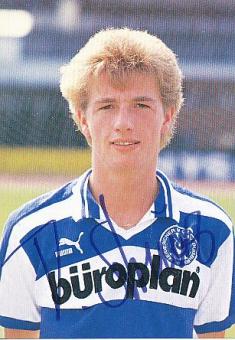 Thomas Strunz   MSV Duisburg  Fußball Autogrammkarte original signiert 