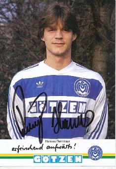 Hannes Reinmayr   MSV Duisburg  Fußball Autogrammkarte original signiert 