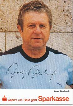 Georg Gawliczek † 1999  Hertha BSC Berlin  Fußball Autogrammkarte  original signiert 