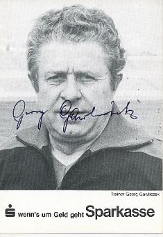 Georg Gawliczek † 1999  Hertha BSC Berlin  Fußball Autogrammkarte  original signiert 