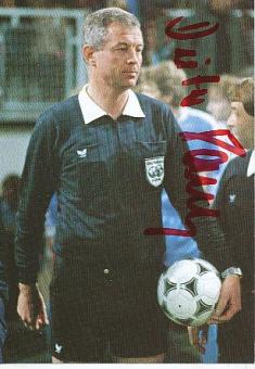 Dieter Pauly  DFB Schiedsrichter  Fußball Autogrammkarte  original signiert 