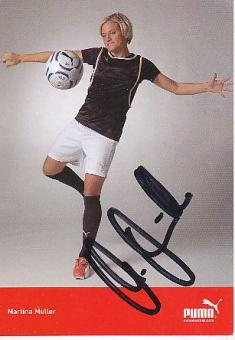 Martina Müller  DFB  Frauen  Fußball Autogrammkarte  original signiert 