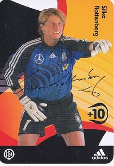 Silke Rottenberg  DFB  Frauen  Fußball Autogrammkarte  original signiert 