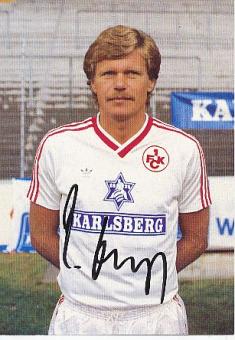 Rainer Geye † 2002   FC Kaiserslautern Fußball Autogrammkarte original signiert 