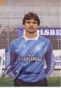 Roland Grüner   FC Kaiserslautern Fußball Autogrammkarte original signiert 