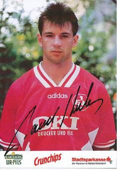 Pavel Kuka   FC Kaiserslautern Fußball Autogrammkarte original signiert 