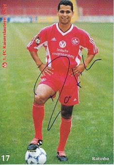 Ratinho   FC Kaiserslautern Fußball Autogrammkarte original signiert 