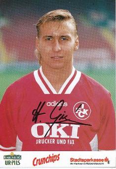 Horst Siegl   FC Kaiserslautern Fußball Autogrammkarte original signiert 
