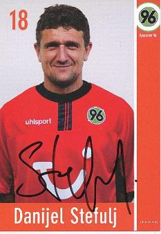 Danijel Stefulj   Hannover 96  Fußball Autogrammkarte original signiert 