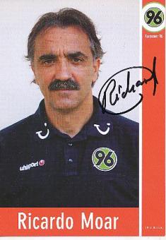 Ricardo Moar  Hannover 96  Fußball Autogrammkarte original signiert 