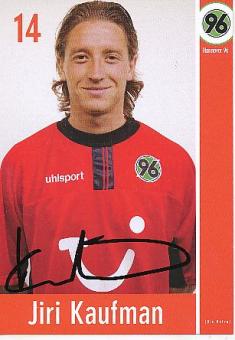 Jiri Kaufman  Hannover 96  Fußball Autogrammkarte original signiert 