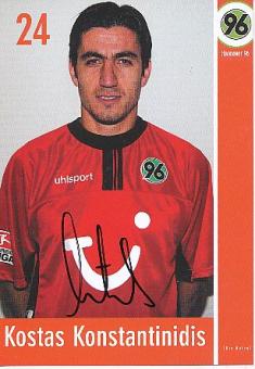 Kostas Kostantinidis  Hannover 96  Fußball Autogrammkarte original signiert 
