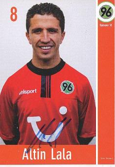 Altin Lala  Hannover 96  Fußball Autogrammkarte original signiert 
