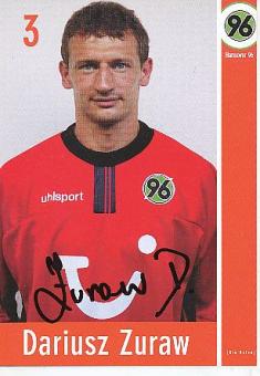 Dariusz Zuraw  Hannover 96  Fußball Autogrammkarte original signiert 