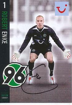Robert Enke † 2009  Hannover 96  Fußball Autogrammkarte original signiert 