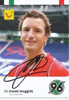 Arnold Bruggink   Hannover 96  Fußball Autogrammkarte original signiert 