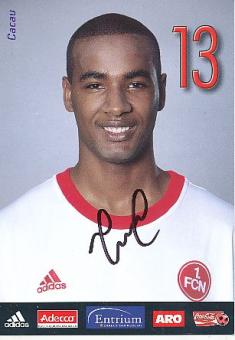 Cacau  FC Nürnberg  Fußball Autogrammkarte original signiert 