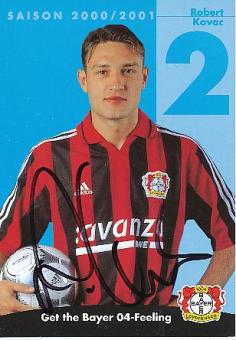 Robert Kovac   Bayer 04 Leverkusen  Fußball Autogrammkarte original signiert 