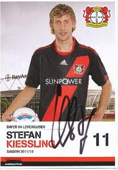 Stefan Kiessling   Bayer 04 Leverkusen  Fußball Autogrammkarte original signiert 