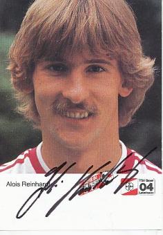 Alois Reinhardt   Bayer 04 Leverkusen  Fußball Autogrammkarte original signiert 