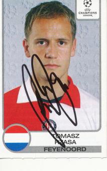 Tomasz Rzasa  Feyenoord Rotterdam  Panini CL 2001/2002 Sticker - 10437 