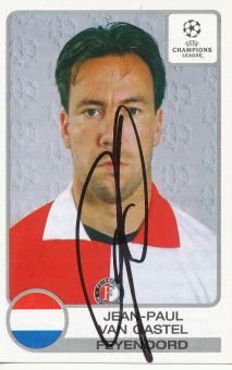 Jean Paul van Gastel   Feyenoord Rotterdam  Panini CL 2001/2002 Sticker - 10440 