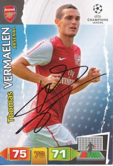 Thomas Vermaelen   FC Arsenal London  Panini CL Adrenalyn 2011/2012 Card- 10474 