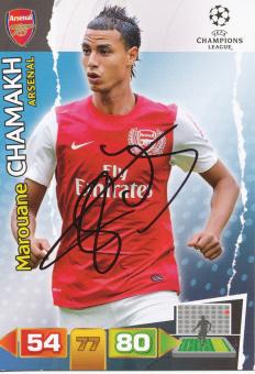 Marouane Chamakh   FC Arsenal London  Panini CL Adrenalyn 2011/2012 Card- 10476 