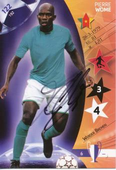 Pierre Wome  SV Werder Bremen  Panini CL Adrenalyn 2007 Card- 10511 