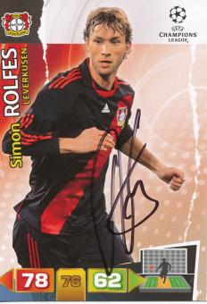 Simon Rolfes  Bayer 04 Leverkusen  Panini CL Adrenalyn 2011/2012 Card- 10520 