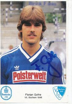 Florian Gothe   VFL Bochum  Fußball Autogrammkarte original signiert 