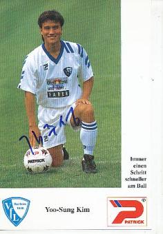 Joo Sung Kim   VFL Bochum  Fußball Autogrammkarte original signiert 