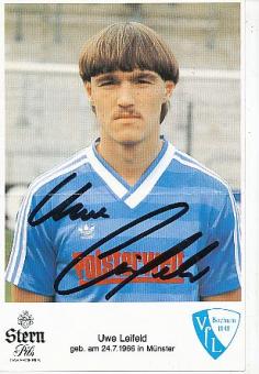 Uwe Leifeld   VFL Bochum  Fußball Autogrammkarte original signiert 