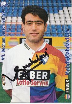 Mehdi Mahdavikia   VFL Bochum  Fußball Autogrammkarte original signiert 