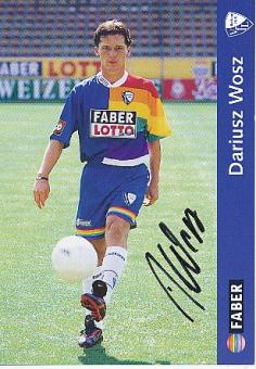 Dariusz Wosz  VFL Bochum  Fußball Autogrammkarte original signiert 