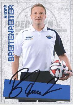 Andre Breitenreiter  SC Paderborn  Fußball Autogrammkarte original signiert 