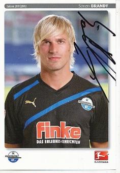 Sören Brandy  SC Paderborn  Fußball Autogrammkarte original signiert 