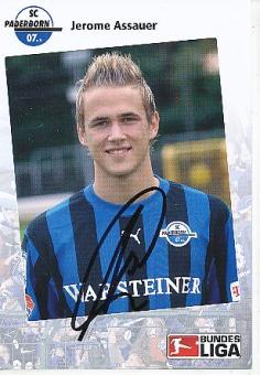Jerome Assauer  SC Paderborn  Fußball Autogrammkarte original signiert 