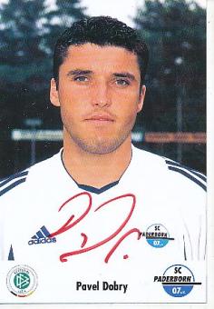 Pavel Dobry   SC Paderborn  Fußball Autogrammkarte original signiert 