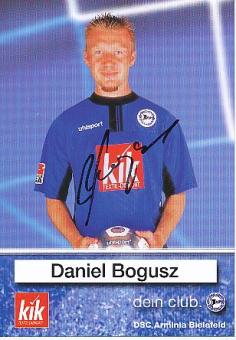 Daniel Bogusz   Arminia Bielefeld  Fußball Autogrammkarte original signiert 