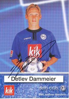 Detlev Dammeier   Arminia Bielefeld  Fußball Autogrammkarte original signiert 