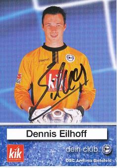 Dennis Eilhoff   Arminia Bielefeld  Fußball Autogrammkarte original signiert 