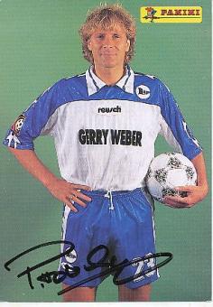 Peter Hobday  Arminia Bielefeld  Fußball Autogrammkarte original signiert 