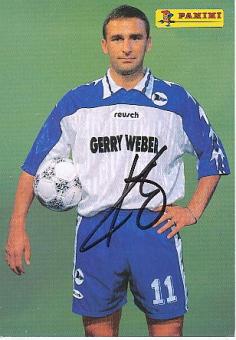 Stefan Kuntz  Arminia Bielefeld  Fußball Autogrammkarte original signiert 