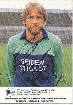 Wolfgang Kneib  Arminia Bielefeld  Fußball Autogrammkarte original signiert 
